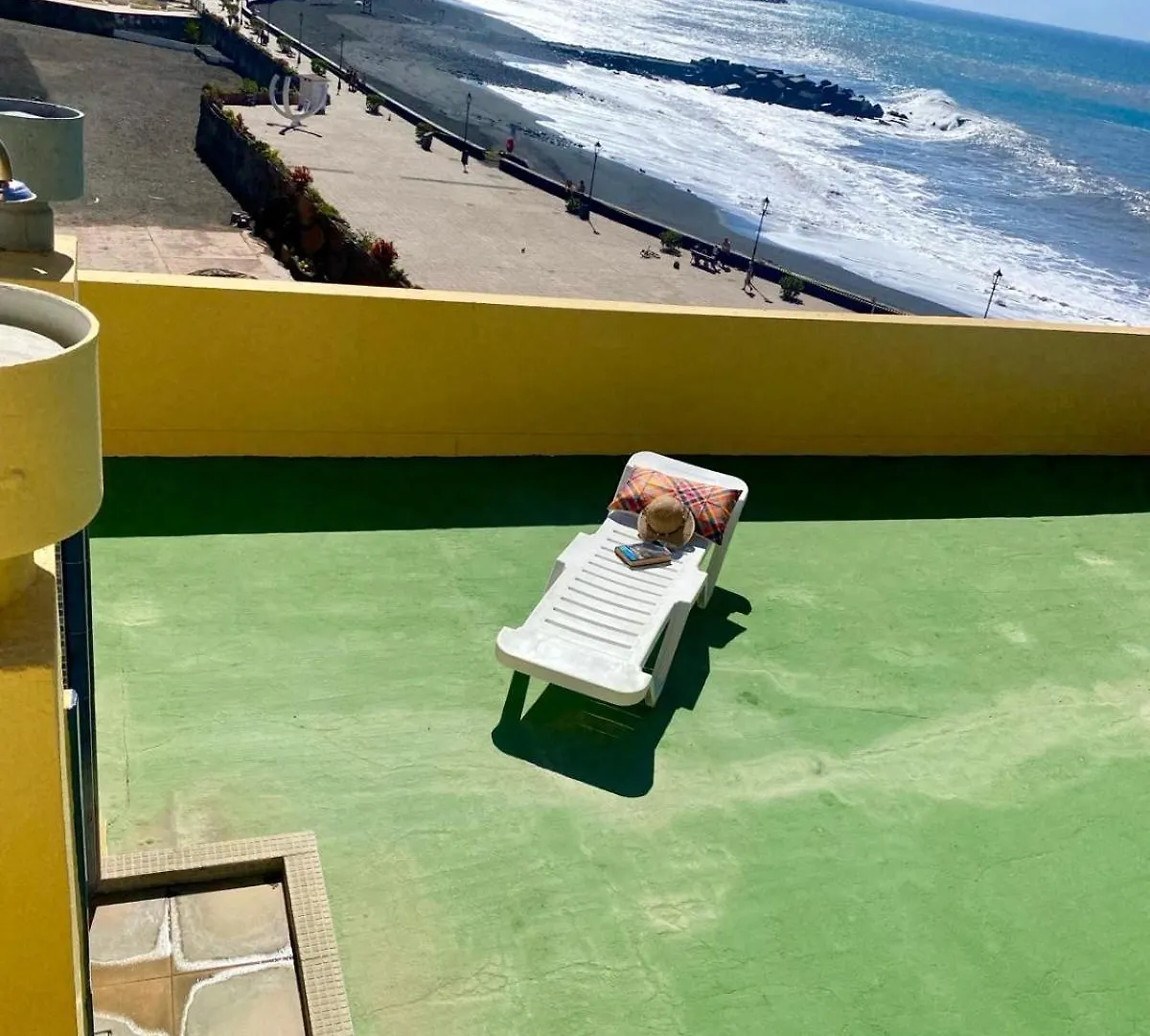 Casa Del Mar, Sunny Ocean View Appartement Right At The Beach! Los Llanos De Aridane